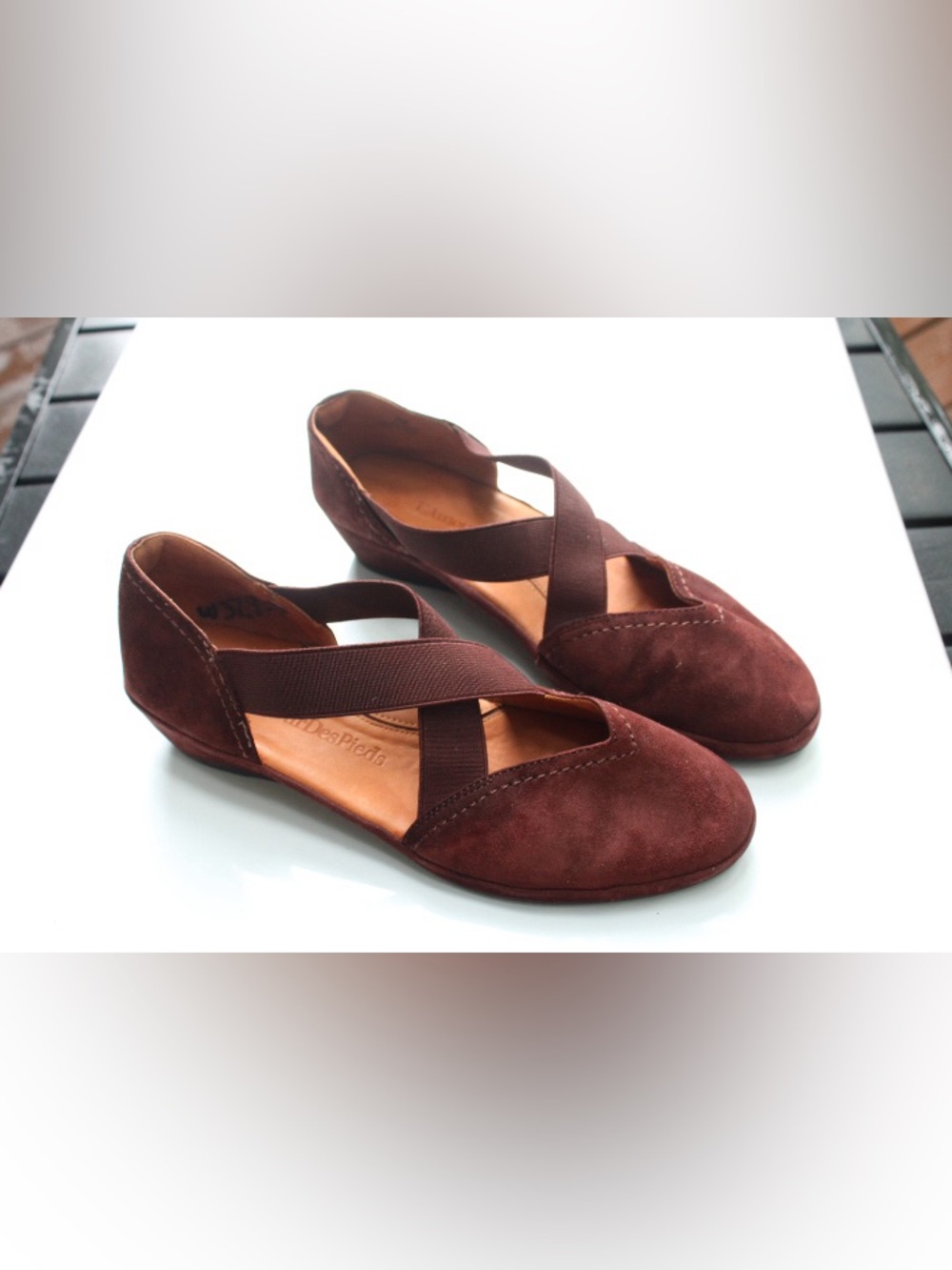 L'Amour Des Pieds Banes slip-on wedges